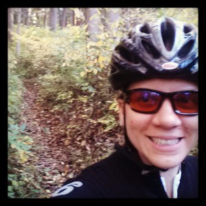 Having fun on the trail