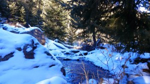 December - snowy hiking in Colorado