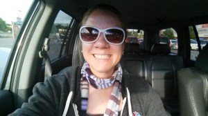 running errands with my husband, 5 days post-op